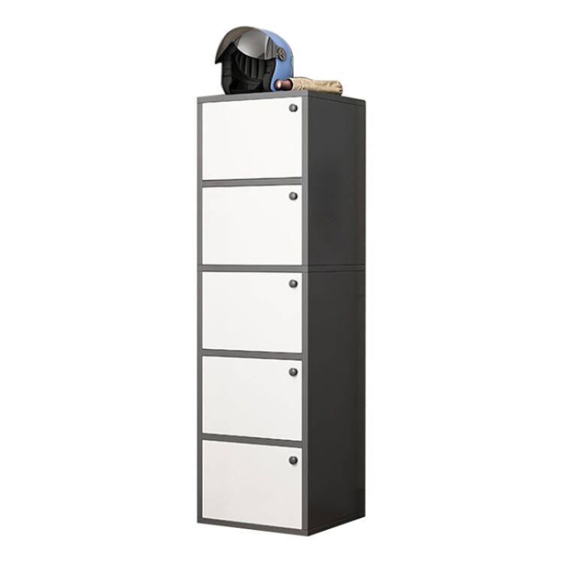 Shoe Rack Cabinet Narrow Entryway - Prosty, wielowarstwowy, pyłoszczelny regał na buty,