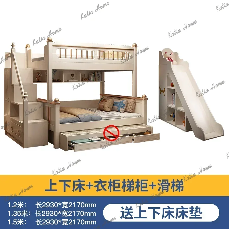 Łóżko piętrowe z drewnianą ram – King Size Bed Frame With Storage Drawers recenzja i cena