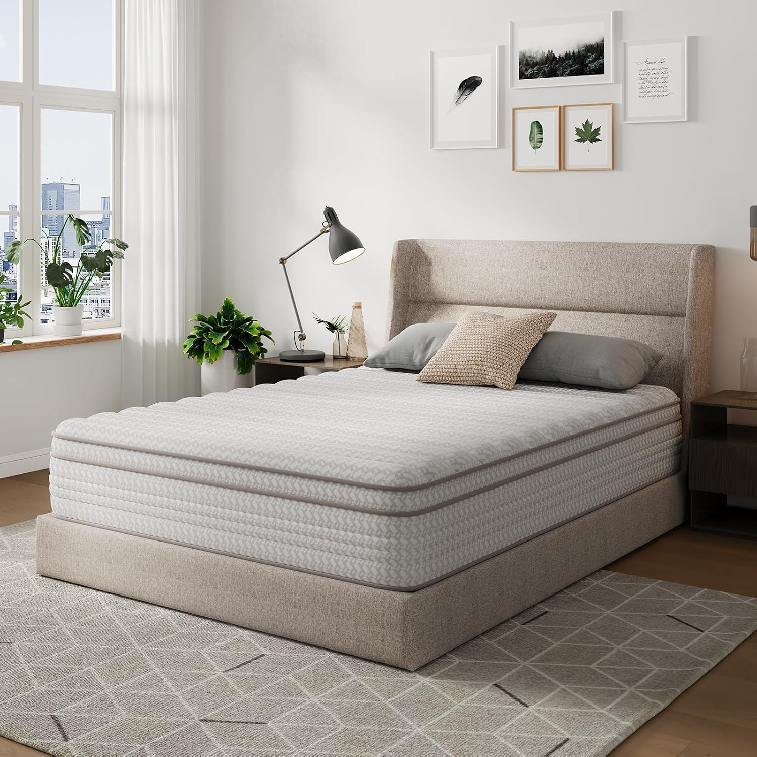 Materac Queen Size o grubości  – Memory Foam Mattress In A Box Queen recenzja i cena