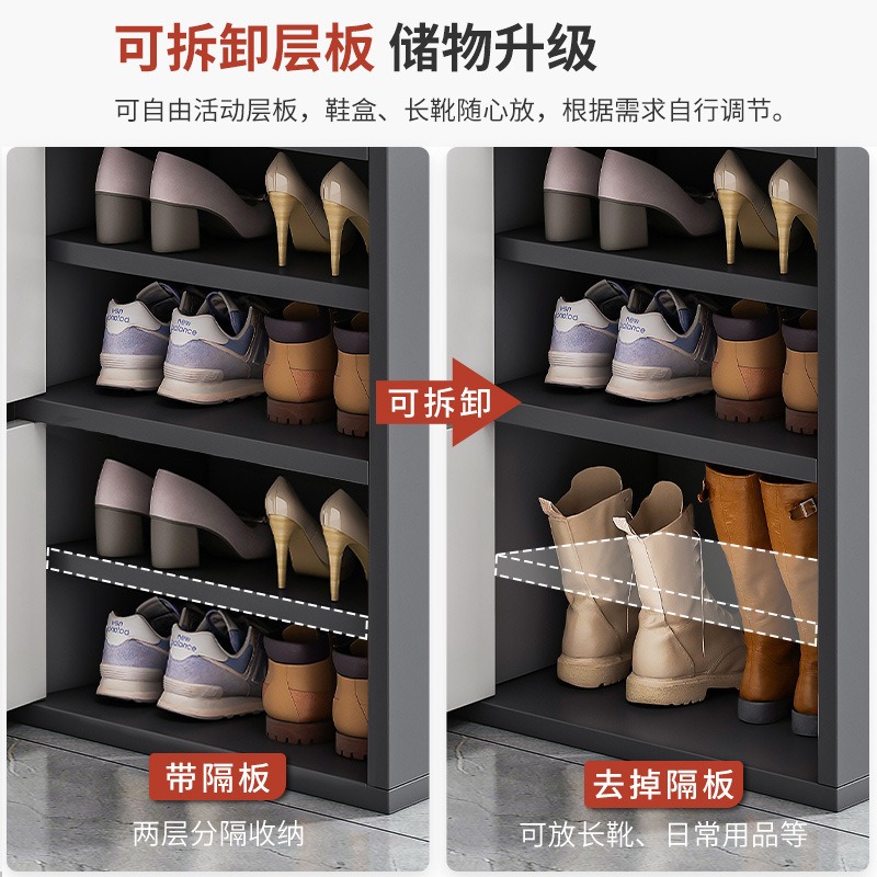 Prosty, wielowarstwowy, pyłosz – Shoe Rack Cabinet Narrow Entryway recenzja i cena