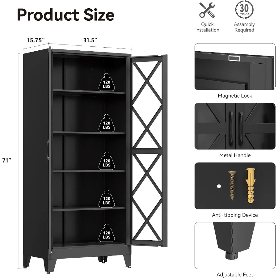 71 – metalowa szafka do przech – Storage recenzja i cena